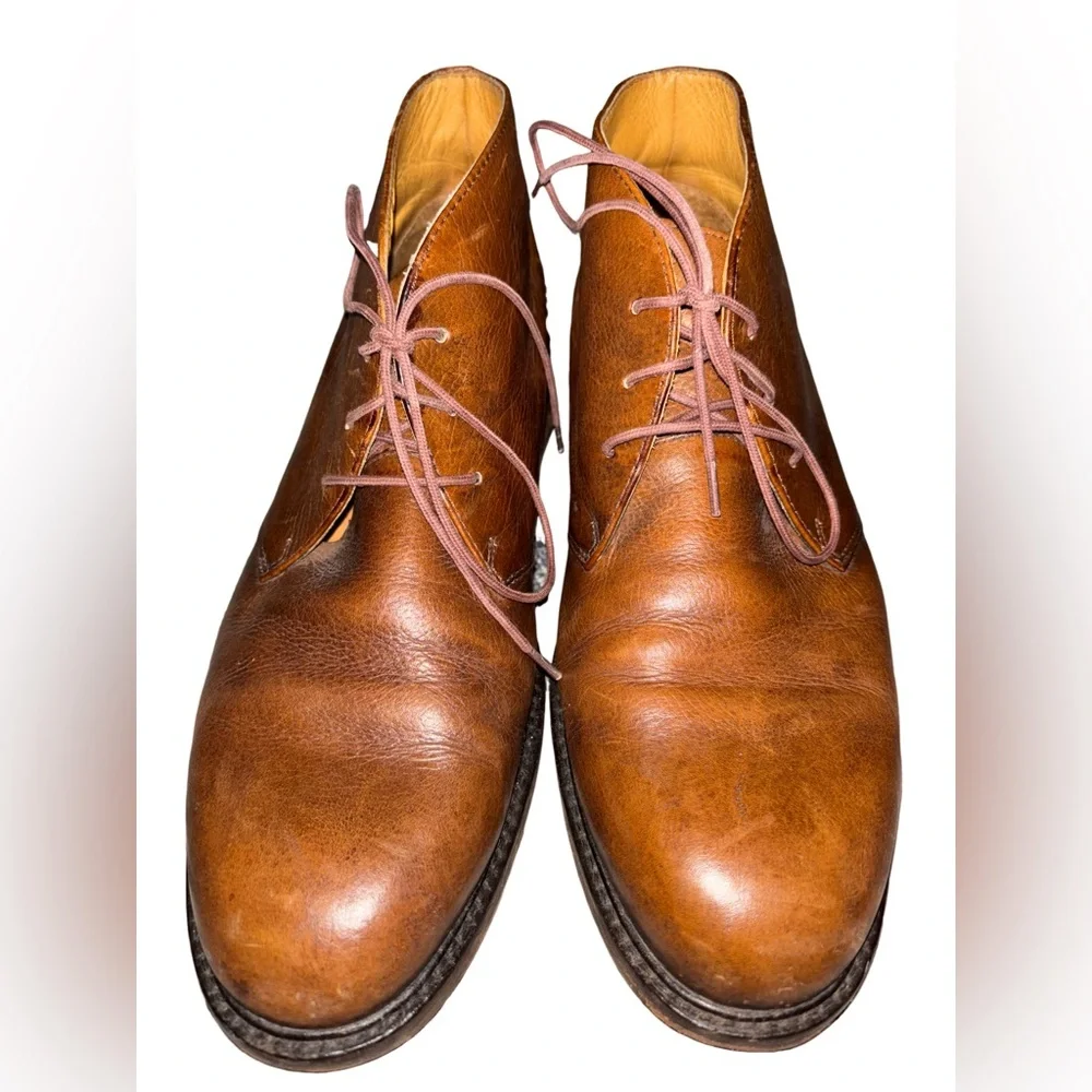Polo Ralph Lauren Brown leather Ankle Boots